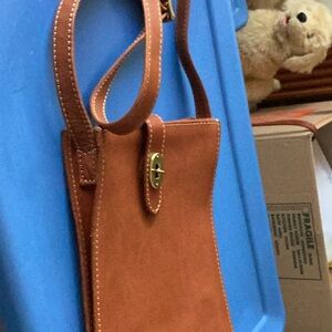 Fossil Brown Leather Crossbody Bag